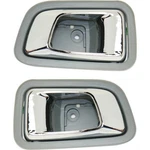 Interior Door Handle Set For 2003-2008 Honda Pilot Rear Left & Right Green 2PC. Fixed Price $27.03.