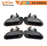 4X Door Handles Exterior Rear Front Right & Left For 98-02 Honda Accord Black. Fixed Price $27.59.