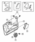 Genuine Mopar 1998-2004 Dodge Intrepid Door Handle Kit Front Right 5102833AA. Fixed Price $81.89.