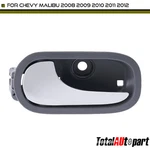 Inside Door Handle Gray & Chrome For Chevrolet Malibu 2008-2012 Rear Driver Left. Fixed Price $34.49.