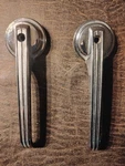 Door Handles For 1965-67 Mustang (screw Type), Bot New, Unused, In Condition. Fixed Price $18.00.