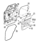 Genuine Mopar Door Pull Handle Screw 68042205AA. Fixed Price $9.43.