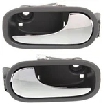 Door Handle Set For 2008-12 Chevy Malibu Sedan Front Gray W/chrome Lever 2-PCS. Fixed Price $53.66.