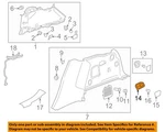 Gm Oem 16-20 Envision Quarter Panel Interior Trim-bezel 23145402. Fixed Price $31.61.