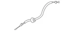 Genuine Audi Cable 4K0-839-085. Fixed Price $13.91.