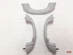 2009 Mini Cooper Clubman R55 Roof Grab Handle Set Gray 3PC 51162754169. Fixed Price $29.99.
