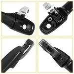 Door Handle Outside Driver Front Left For Exterior Black 2004-2009 Mazda 3. Fixed Price $16.14.