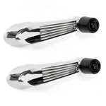 Door Window Handle Chrome+black Knob Pair 1956 F-100 Truck. Fixed Price $41.30.