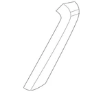 Genuine Volkswagen Pull Handle 5NN-867-171-A-81U. Fixed Price $38.75.