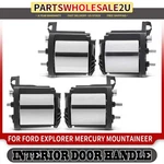 4X Front & Rear Black + Chrome Interior Door Handle Ford Explorer 2006-2010. Fixed Price $81.48.