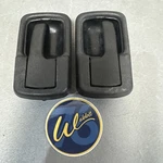 Vw MK1 Cabriolet Early Pair Trim Plate Interior Door Handle 171837226A Oem. Fixed Price $48.00.