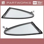 Pop Out Window For Porsche 911 F/g Coupe '69-'77 Side Rear L+r Set. Fixed Price $1873.64.