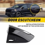 Front Left Driver Door Handle Key Cap Cover Bezel Black 2013-20 Ford Fusion. Fixed Price $15.99.