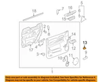 Gm Oem 07-14 Escalade Esv Front Door Interior Trim-handle, Inside Cover 25906776. Fixed Price $18.05.