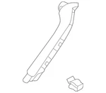 Genuine Volkswagen Pull Handle 561-867-180-B-MGN. Fixed Price $30.37.