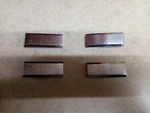 1971 Cadillac Eldorado Coupe Deville Chrome Door Panel Pull Strap Screw Covers. Fixed Price $149.99.