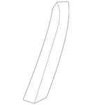 Genuine Audi Handle Cover 4L0-867-396-K24. Fixed Price $47.73.