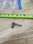 Lock Handle Baffle Glass Front Left, For Fiat 124 / 125 126 850 4187447. Fixed Price $20.00.