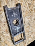 Door Panel Lock Bezel Trim Plate Left Drivers Side 68-77 C3 Corvette Used. Fixed Price $18.70.