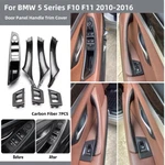 7PCS For 2010-2016 Bmw 5 Series F10 F11 Interior Door Handle Panel Cover Trim. Fixed Price $32.98.