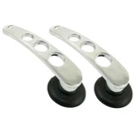 Vw Bug Inside Door Opener 1966. Custom Chrome With Black Trim, Pair. Fixed Price $29.64.