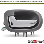 Inside Door Handle For Chrysler Sebring Dodge Stratus 2001-2006 Rear Driver Left. Fixed Price $18.79.