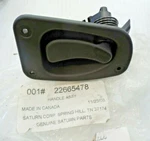 Saturn 22665478 06 07 Ion Rear Back Right Passenger Door Interior Inside Handle. Fixed Price $22.25.