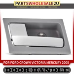 Front Rear Lh Chrome + Gray Interior Door Handle For Mercury Grand Marquis. Fixed Price $26.19.