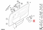 Genuine Bmw E36 316G 316I 1.6 1.9 318TDS 318TI 323TI Handle Left 51418190323. Fixed Price $130.93.