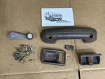Brown Rear Right Door Interior Set Handle 1980-1990 Toyota Land Cruiser FJ60. Fixed Price $69.70.