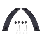 Inside Black Door Pull Handles Fits 98-10 Vw New Beetle Front Set W/ Hardware. Fixed Price $99.40.