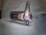 Kaba 5 Punch Door Lock With Handle. Fixed Price $140.00.