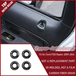 Carbon Fiber Inner Door Lock Pin Ring Cover Trim Ford F150 Raptor 2009-2014. Fixed Price $14.99.