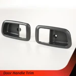 Door Handle Trim Set For 2000-06 Toyota Tundra Std/ext Front Int Deep Gray 2PCS. Fixed Price $8.70.