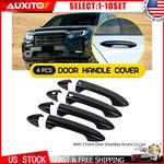 For 2016-22 Honda Ridgeline Gloss Black Door Handle Covers Front Smartkey 4-40X. Fixed Price $324.89.