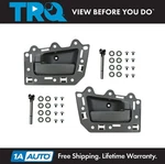Trq Front Inside Inner Gray Door Handle Kit Pair Set For Jeep Grand Cherokee. Fixed Price $58.95.