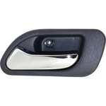 Interior Door Handle Gray Bezel With Chrome Lever Rear Driver Side For 99-06. Fixed Price $17.69.