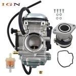 4XE-14140-12-00 Carburetor Manifold For Yamaha Bear Tracker 250 Big 350. Fixed Price $30.16.