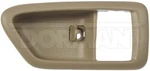 Dorman 91009 Interior Door Handle Right Front/rear Bezel Smooth Tan. Fixed Price $14.06.