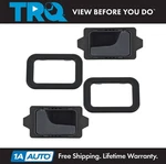 Trq Interior Inside Door Handle Pair With Trim Set Left & Right For Bmw E30 E24. Fixed Price $44.95.