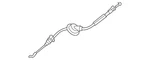 Genuine Volkswagen Release Cable 561-837-085-L. Fixed Price $16.96.