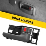 For 2000-2006 Toyota Tundra Interior Door Handle Right Front Side Black 81219. Fixed Price $9.49.