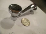 Nice Used Original MERCEDES-BENZ#1897680202 Chrome Plated Window Crank W121,W198. Fixed Price $55.98.