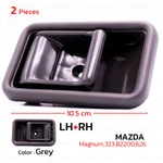 Pair Gray Inner Door Handle For Mazda Magnum 323 B2000 B2600 626 1985 1998. Fixed Price $38.96.