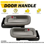 Pair Front Interior Inside Door Handle Left & Right For 2000-2006 Toyota Tundra. Fixed Price $13.99.