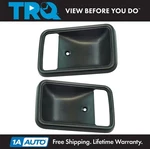Trq Interior Door Handle Bezel Black Driver Passenger Side Pair For RX-7 RX7. Fixed Price $30.95.