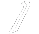 Genuine Volkswagen Pull Handle 5NN-867-172-B-82V. Fixed Price $68.03.