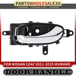 Rear Front Driver Side Chrome & Black Interior Door Handle For Nissan Quest. Fixed Price $22.99.