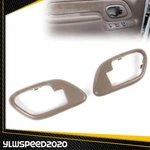 Pair Inside Door Handles Bezel Brown Fit For 1995-1999 Chevy Gmc Truck Pickup. Fixed Price $10.49.