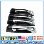 For Dodge Ram 4PCS Front & Rear Exterior Door Handle Set With Driver Chrome Usa. Fixed Price $50.68.